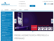 Tablet Screenshot of celulita.cz